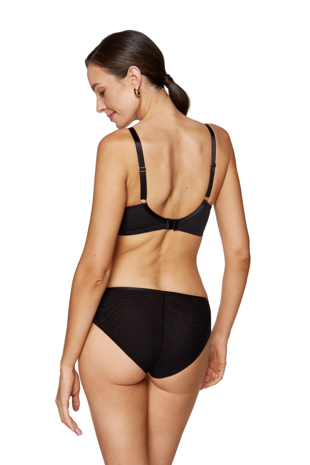 Gorteks Angel Black Semi-Soft Bra - view 3