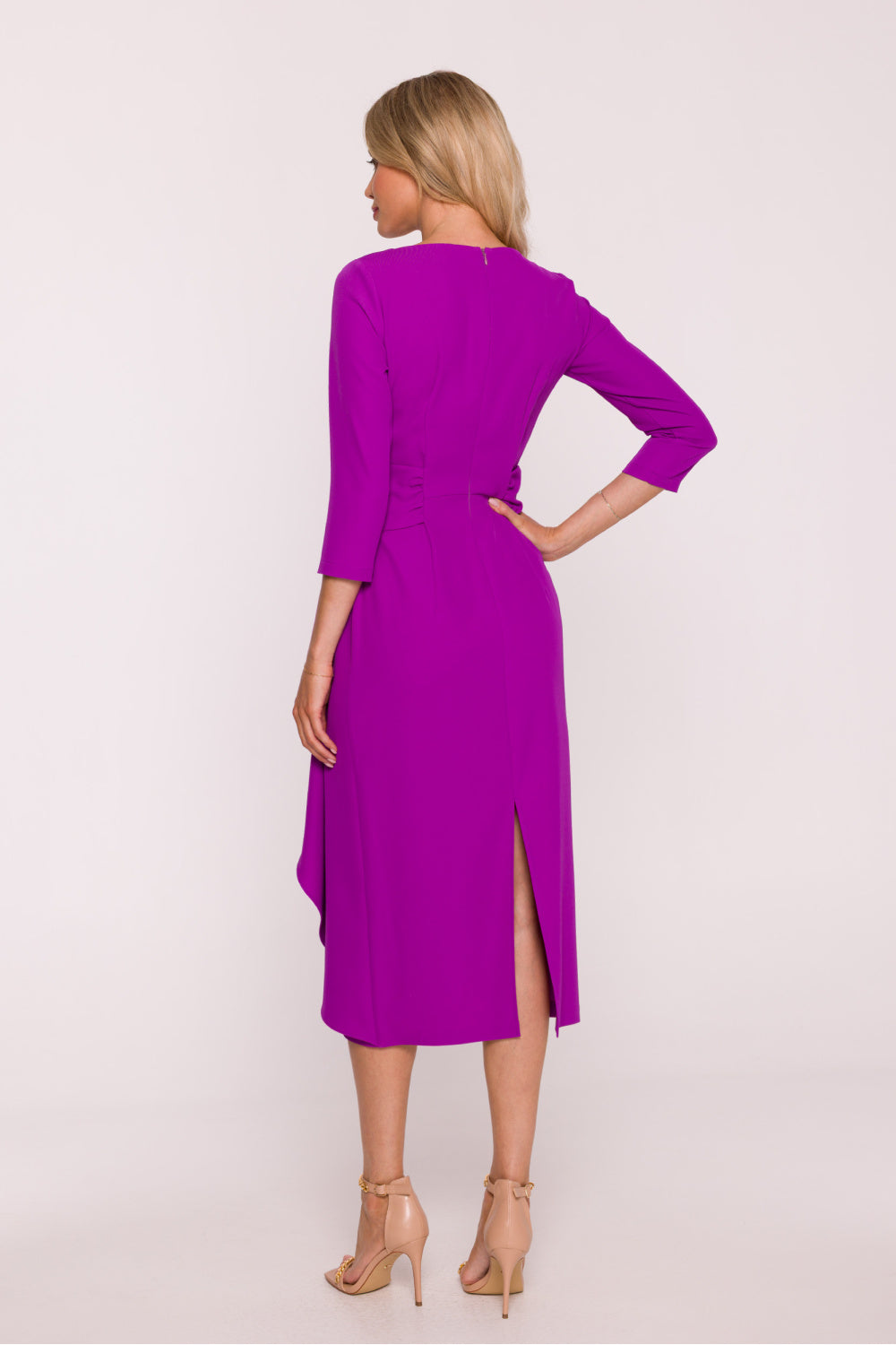 Stylove Lavender Bodycon Evening Dress - view 3