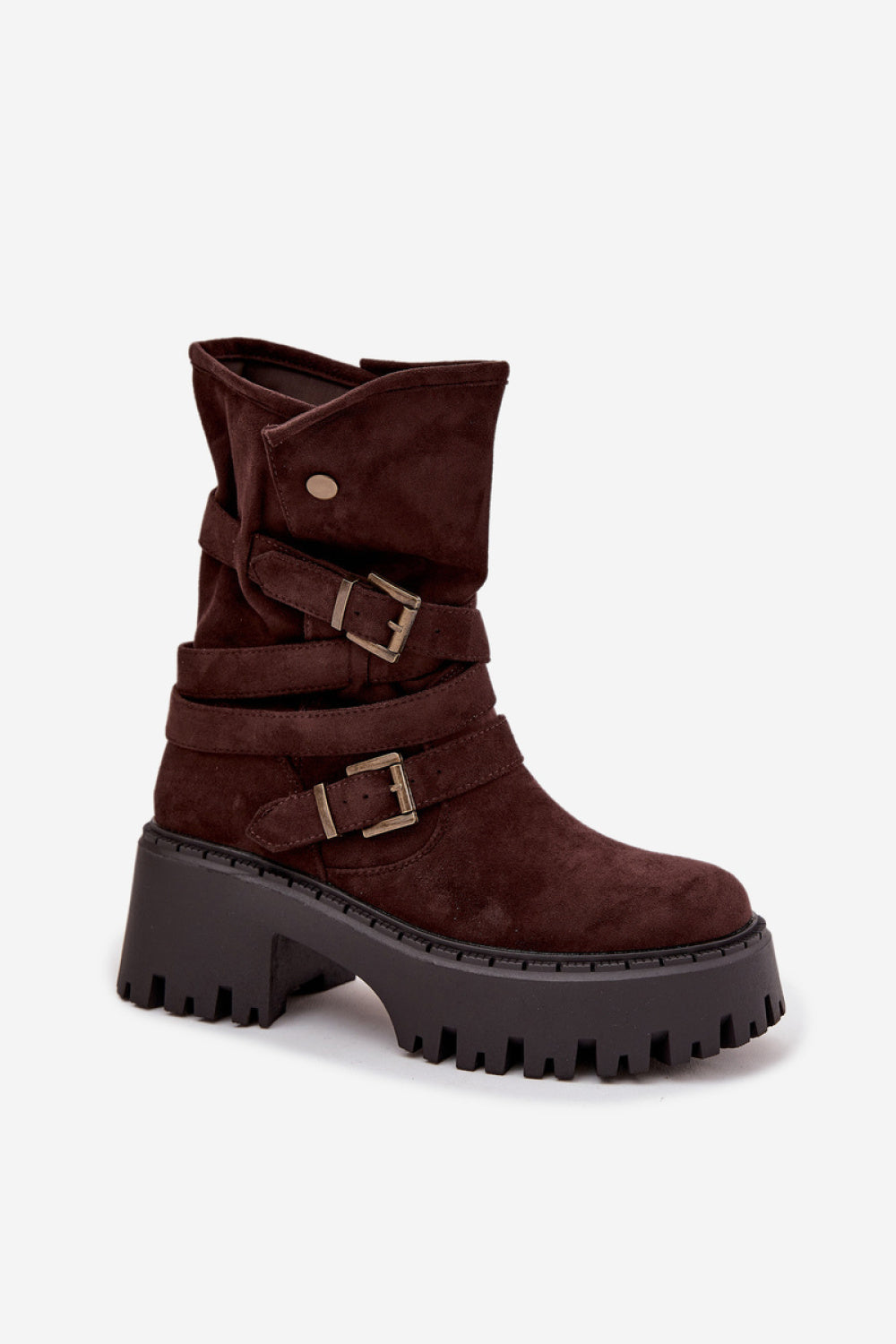 Step In Style Nerelisa Chocolate Faux Suede Boots - view 2