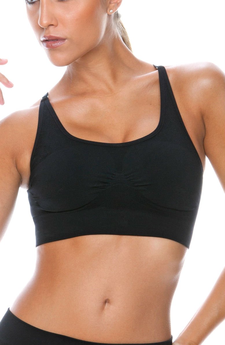 Control Body Sports Black Bra - view 2