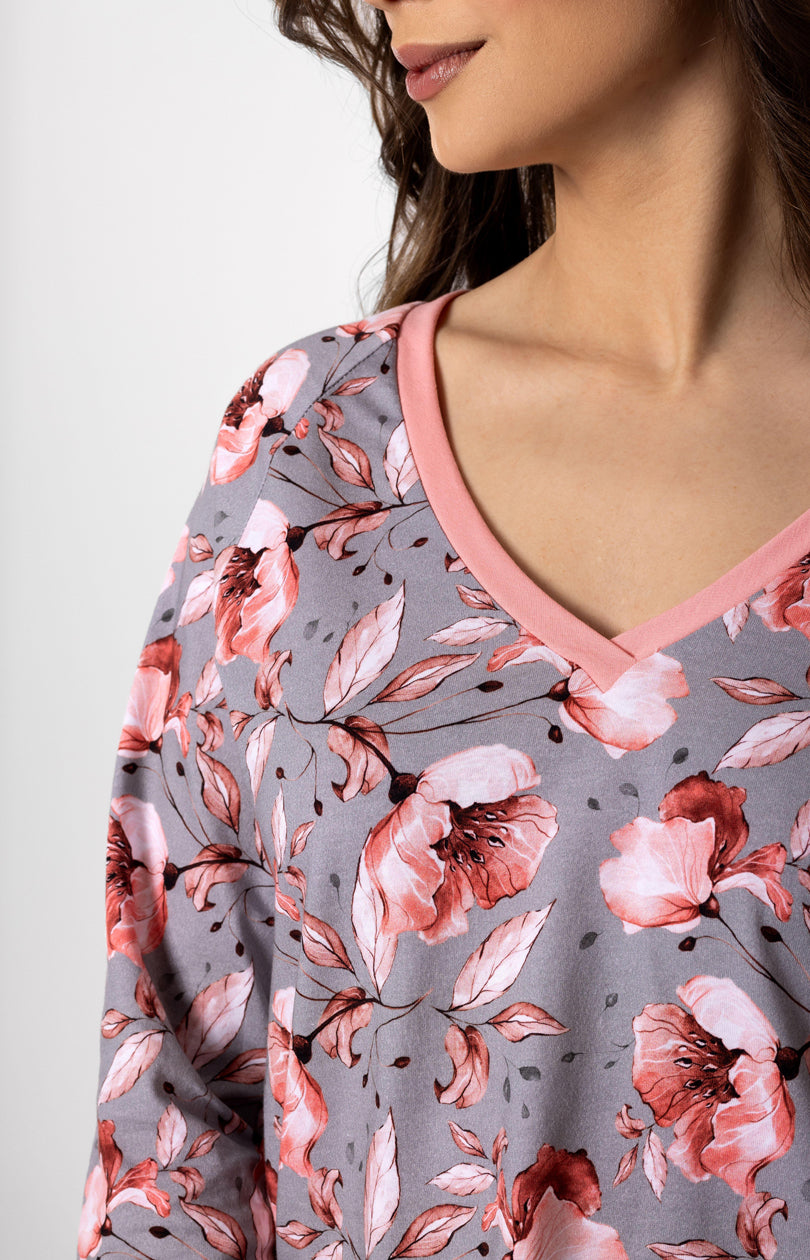 Momenti Per Me Everyday Peach Cotton Pyjamas - view 3