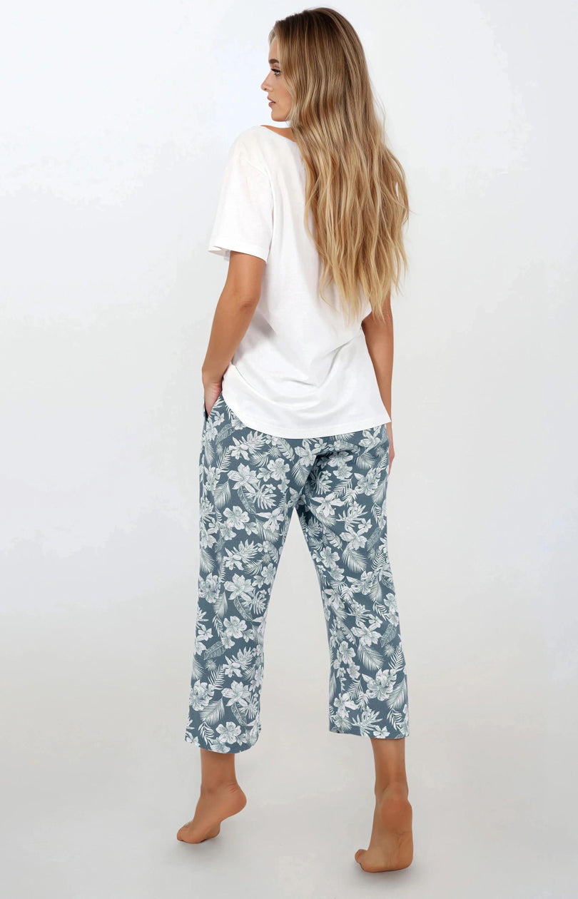 Momenti Per Me Casual Beauty Green Short Sleeve Pyjamas - view 4