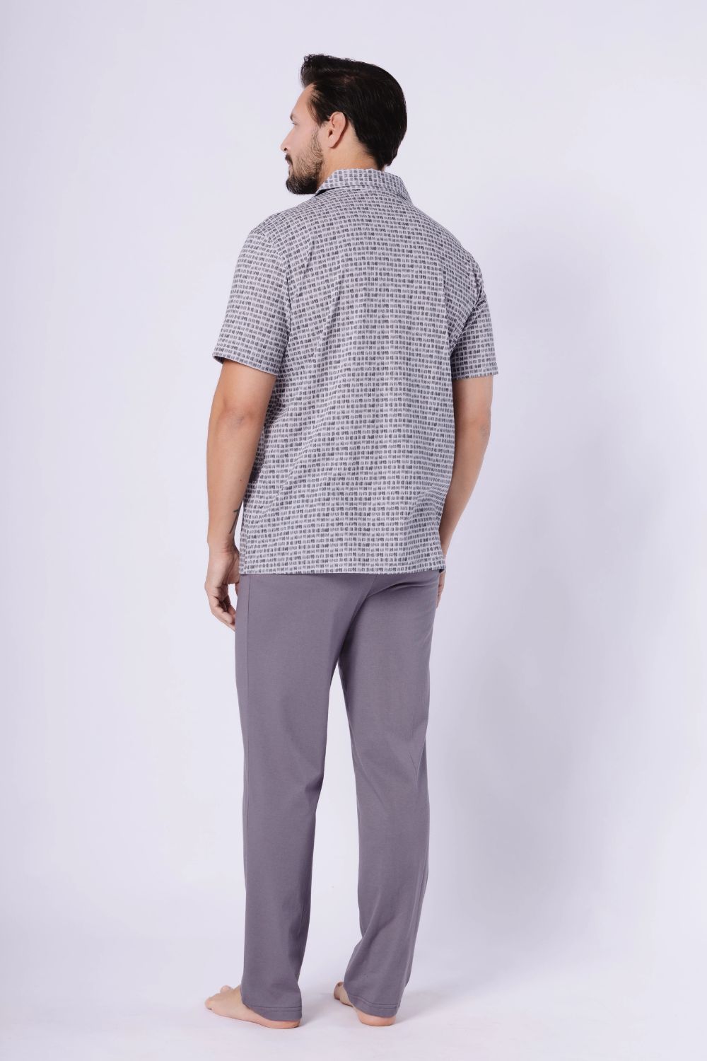 M-Max Kacper Steel Grey Men's Pyjamas - view 2