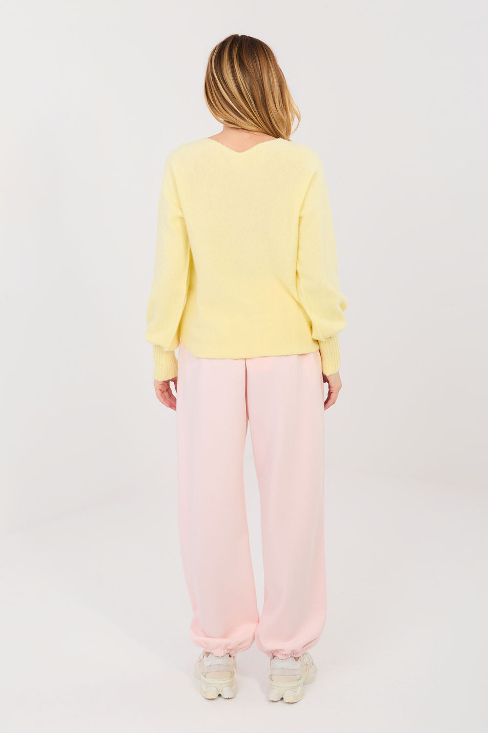 Italy Moda Light Pink Joggers - view 2