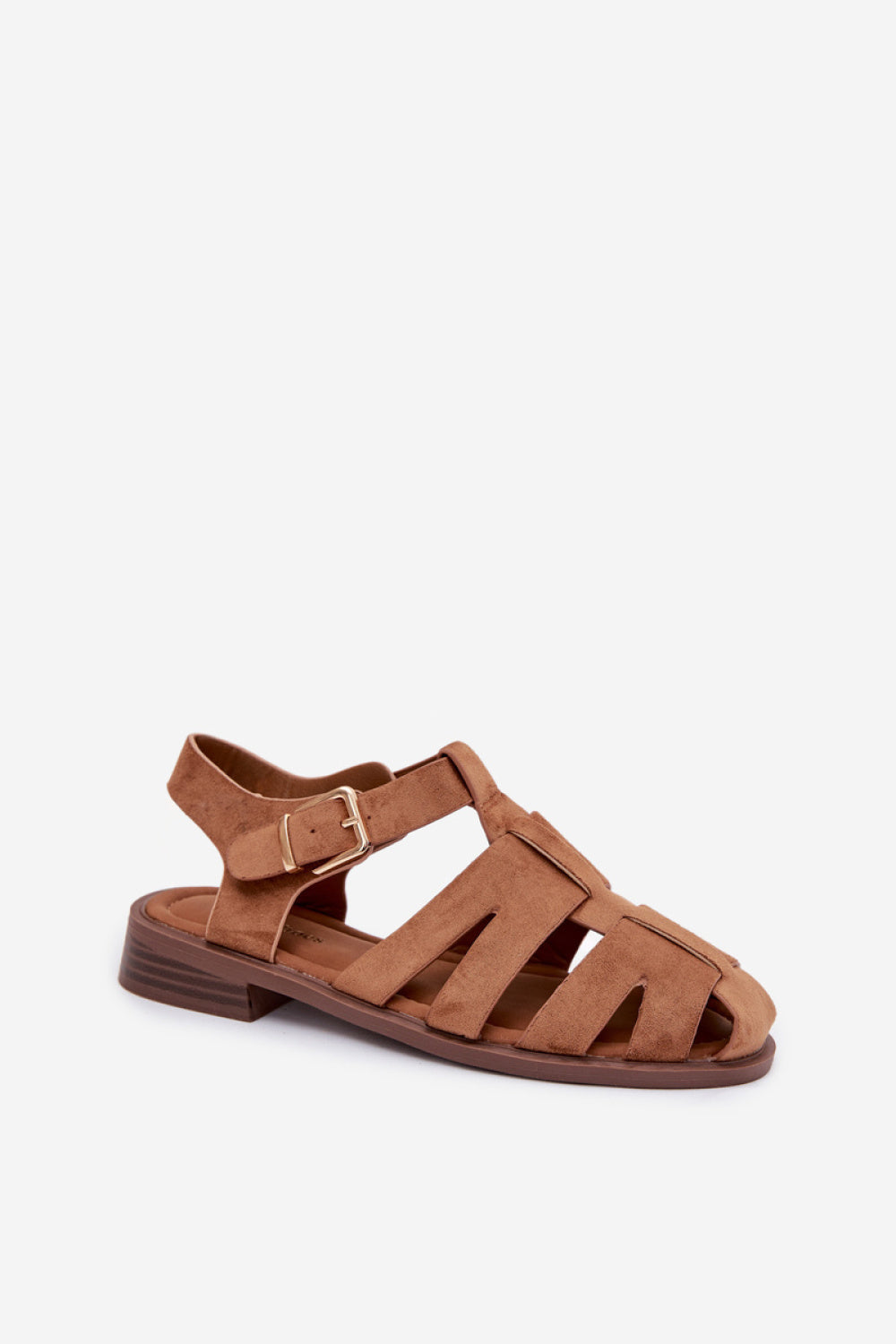 Step In Style Janessa Camel Flat Sandals - view 2