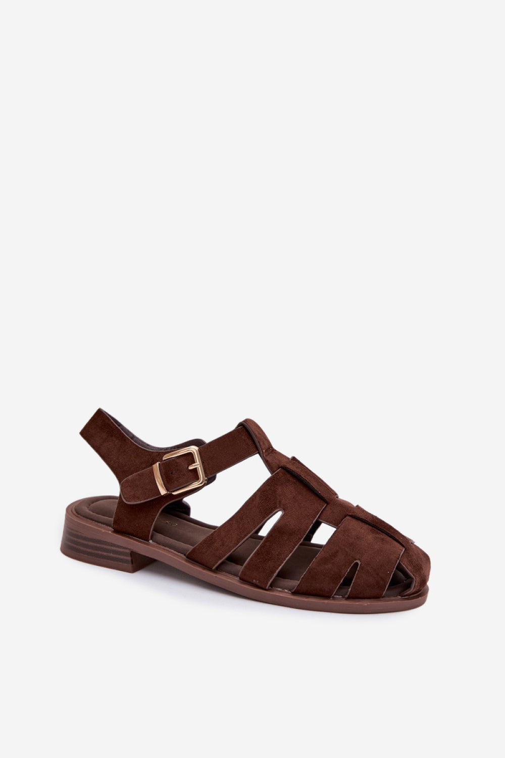Step In Style Janessa Chocolate Flat Sandals - view 2