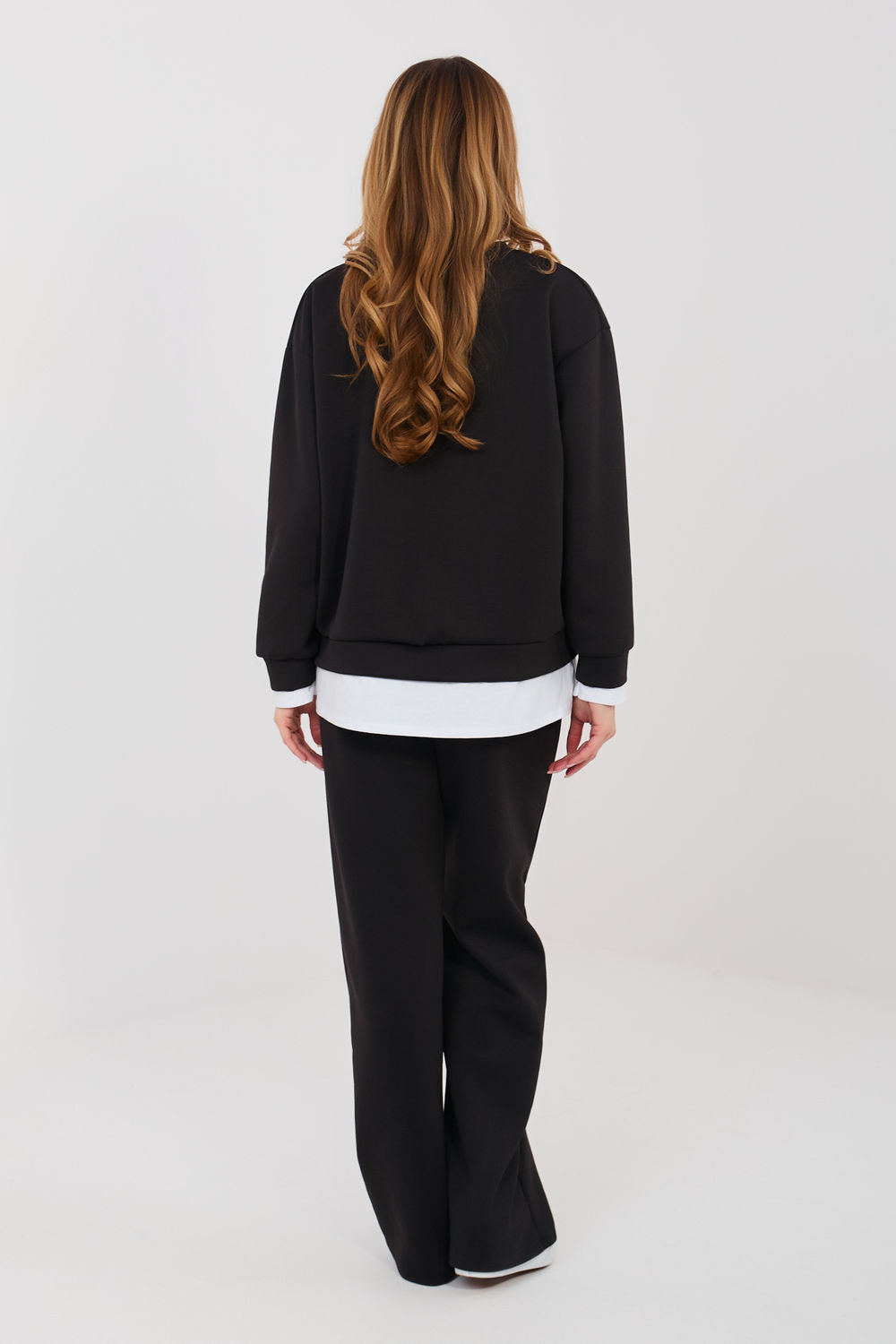 Rue Paris Black High Waisted Co-Ord Set - view 3