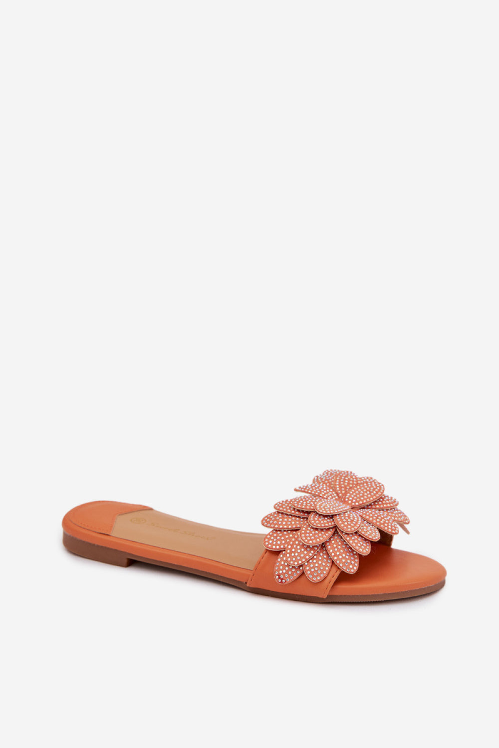 Step In Style Grelora Orange Flip Flops - view 2