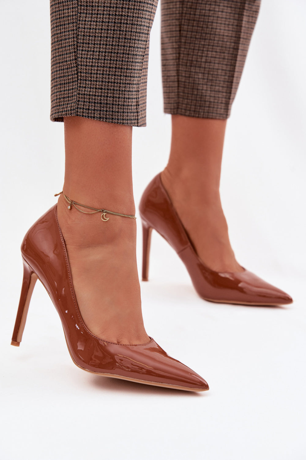 Step In Style Jonira Camel High Heels