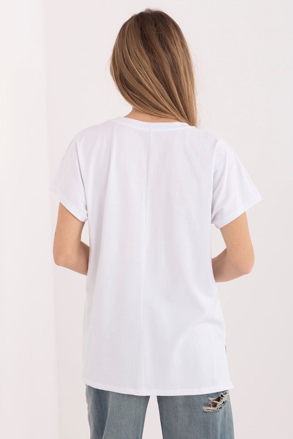 Relevance Yellow Short Sleeve Cotton T-Shirt - view 3