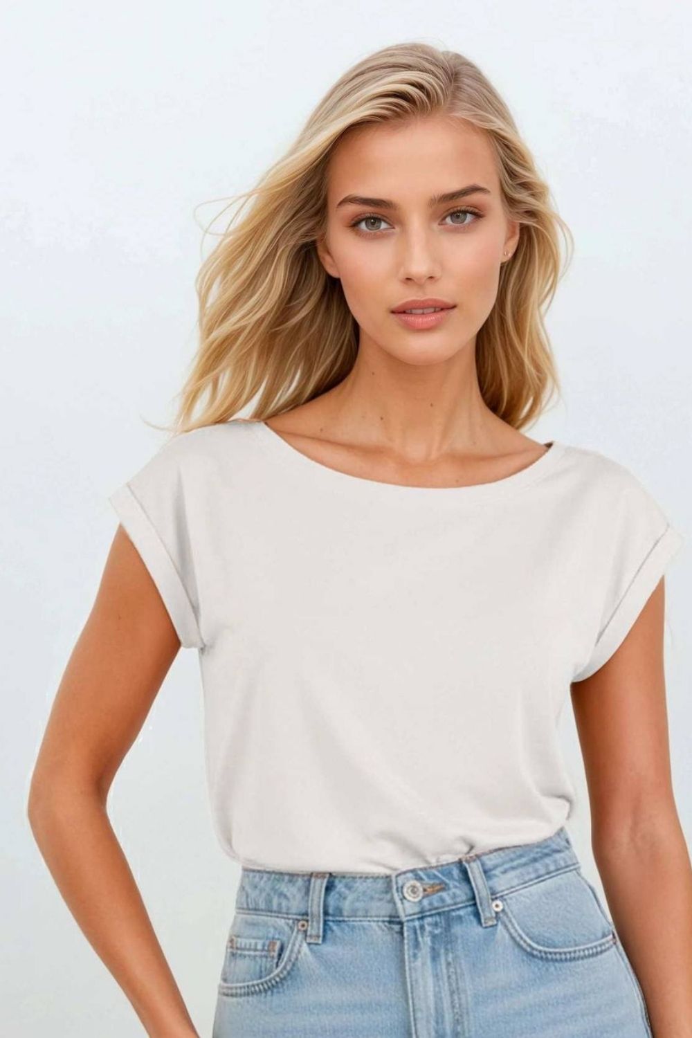 Eldar Norilla White Blouse