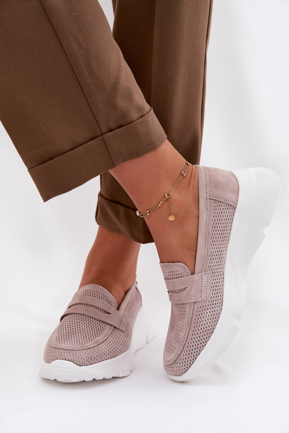 Step In Style Vinceza Beige Moccasins - view 3