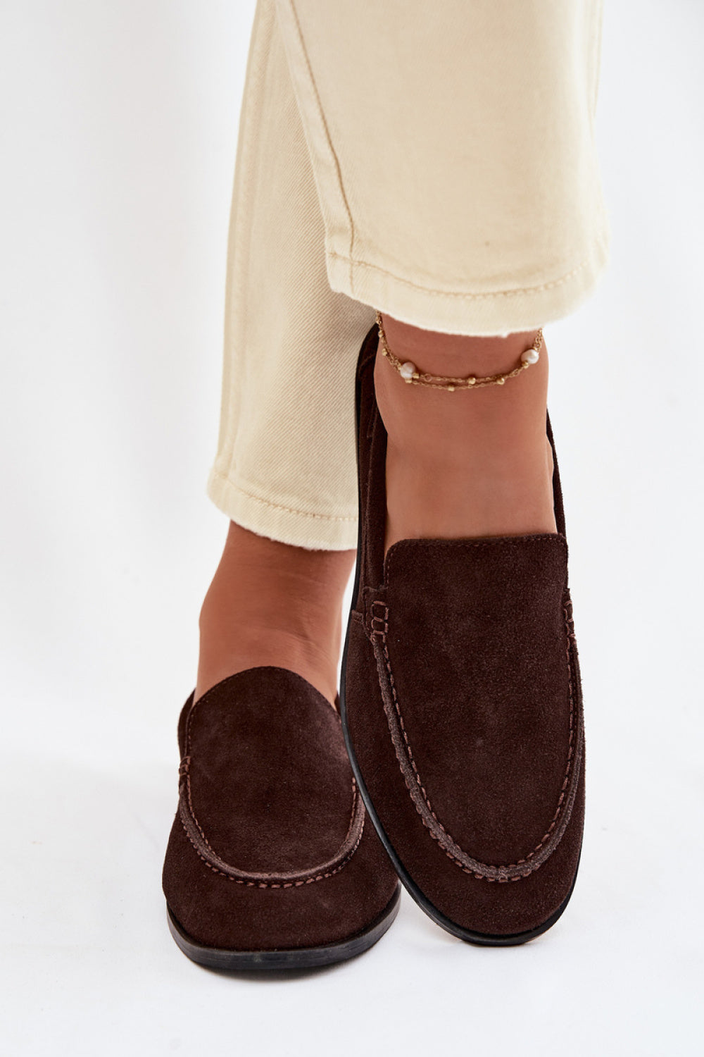 Step In Style Chocolate Moccasins - view 3