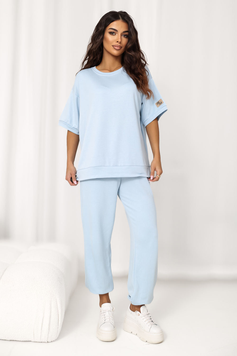 Rue Paris Light Blue Co-Ord Set