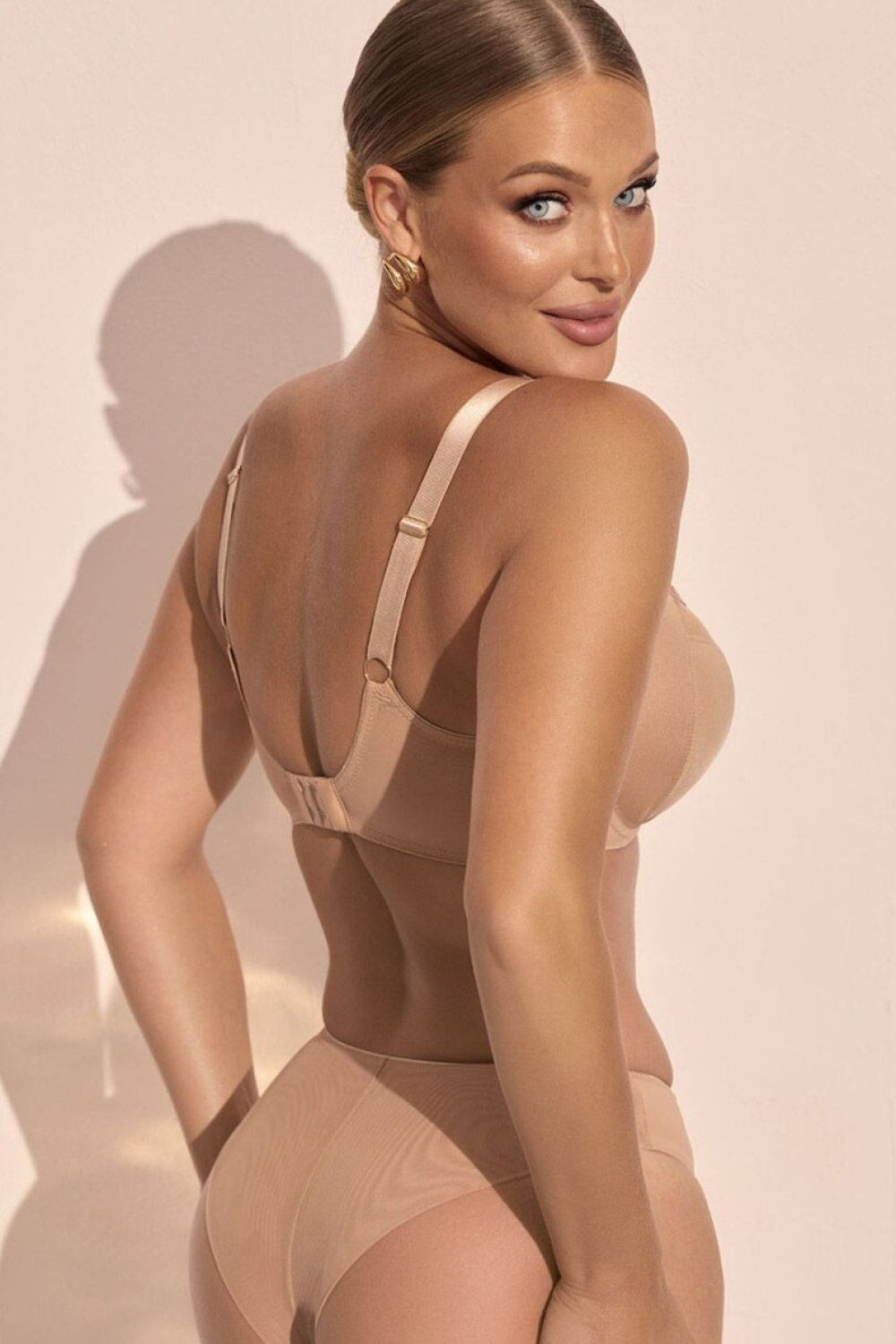 Kinga Carmen Nude Mesh Underwired Semi-Soft Bra - view 3