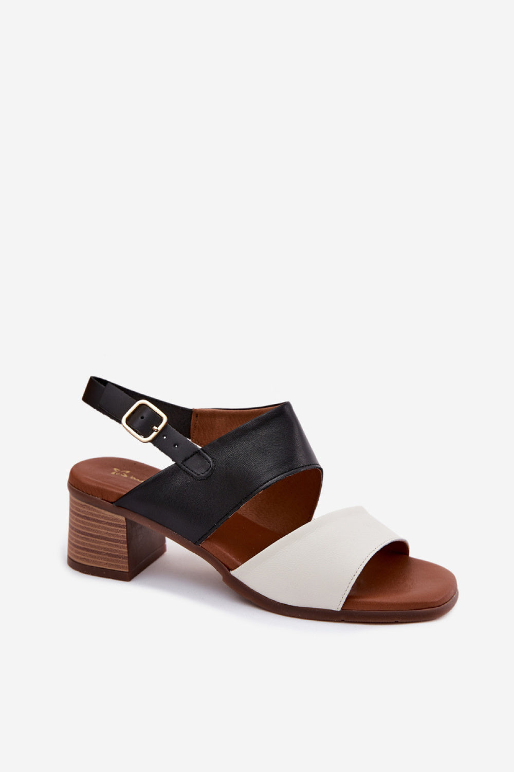 Step In Style Maciejka Beige Heeled Sandals - view 2