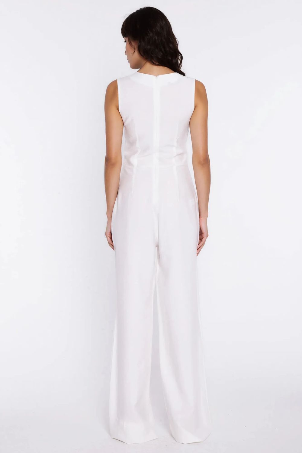 Nife Ecru Jumpsuit - view 4