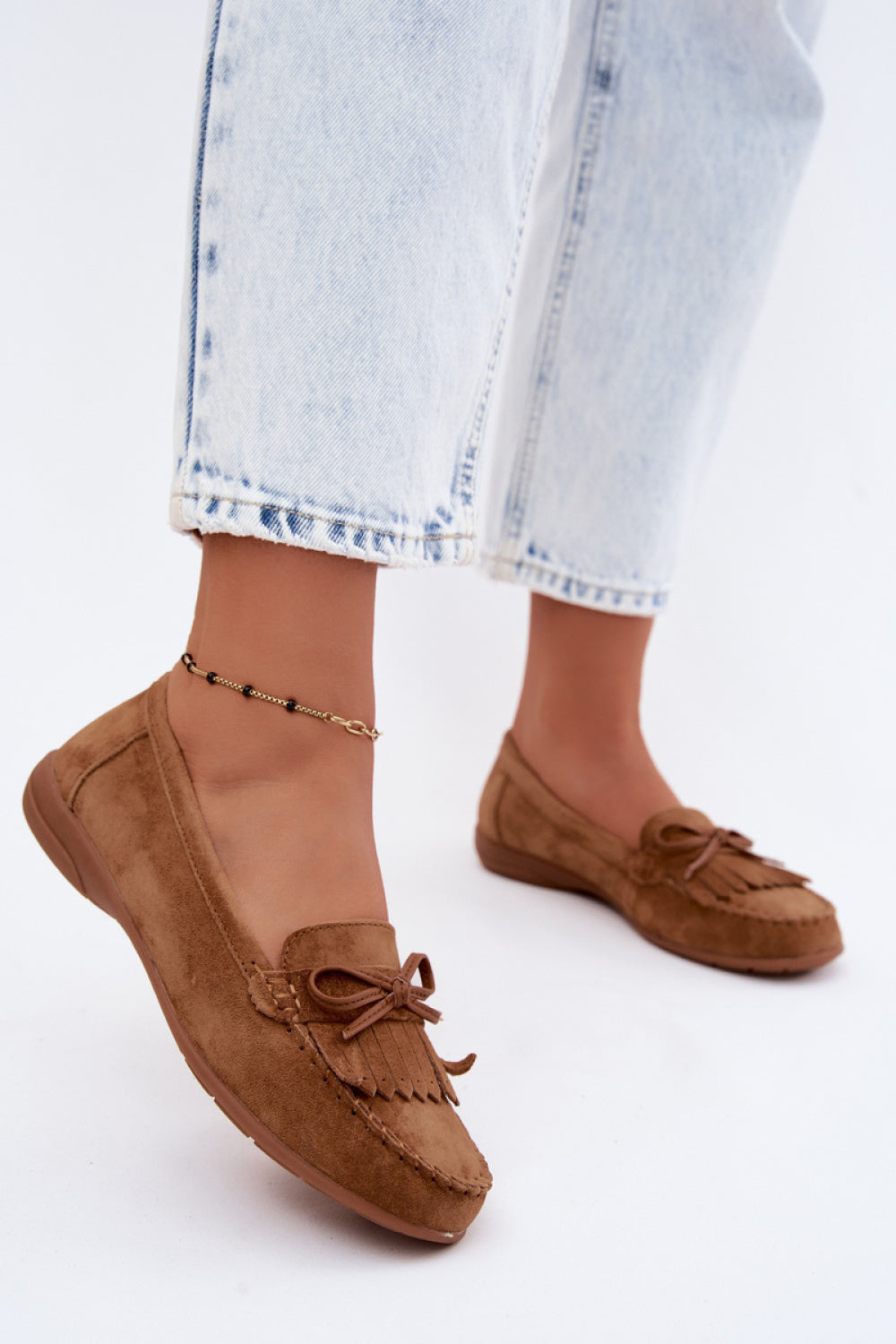 Step In Style Vantae Camel Moccasins