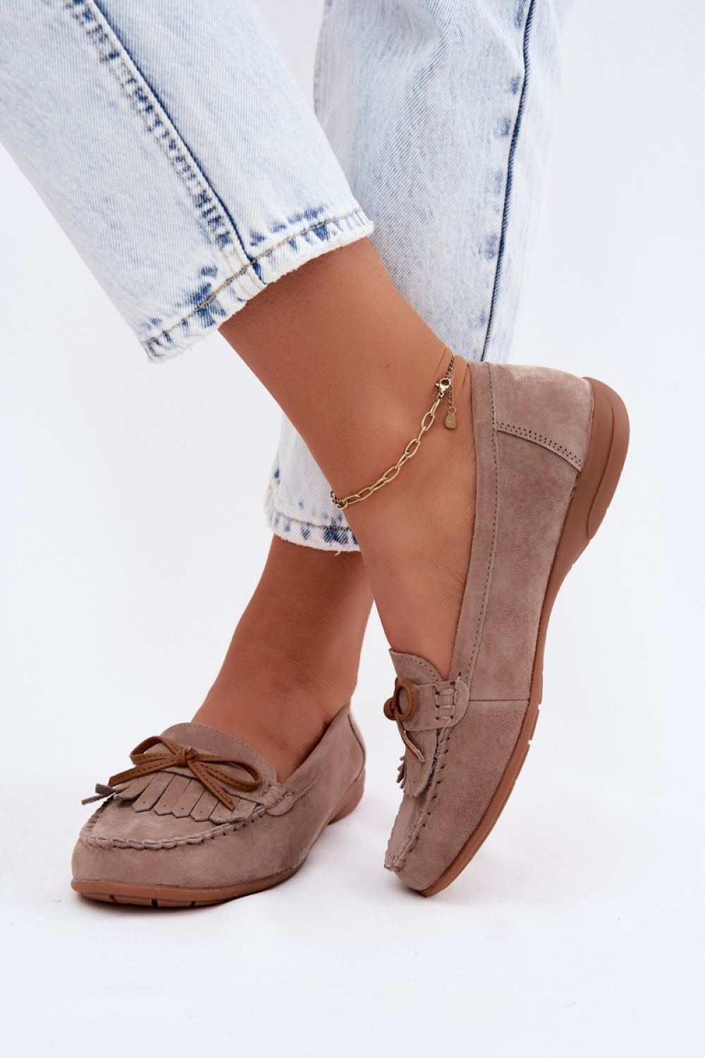 Step In Style Vantae Dark Beige Moccasins - view 3