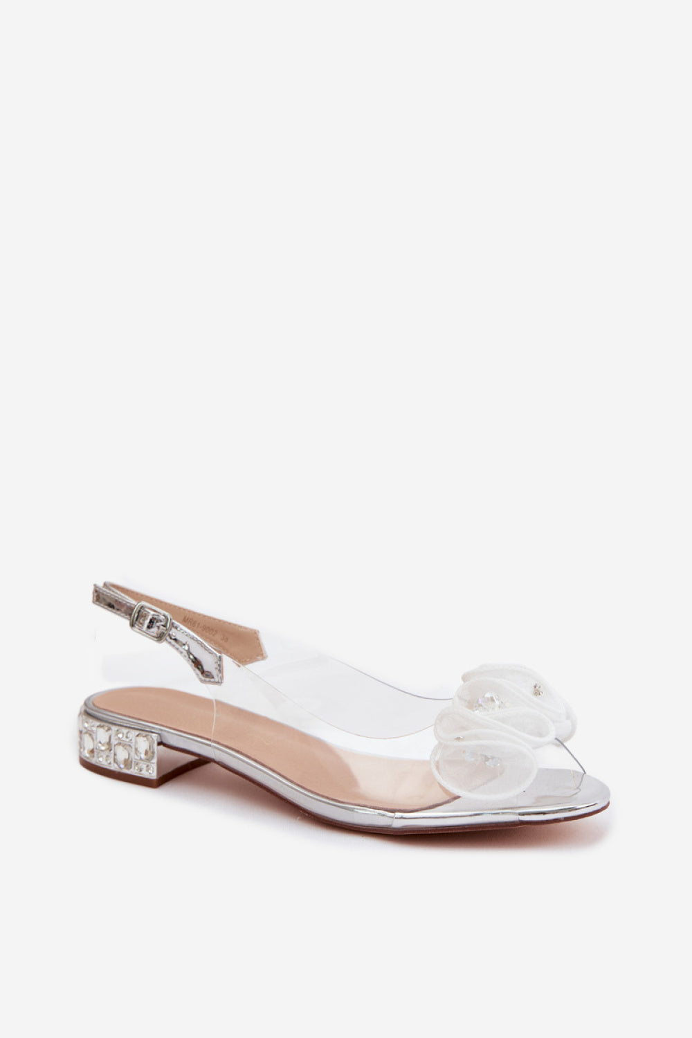 Step In Style Silver Sandals - view 2