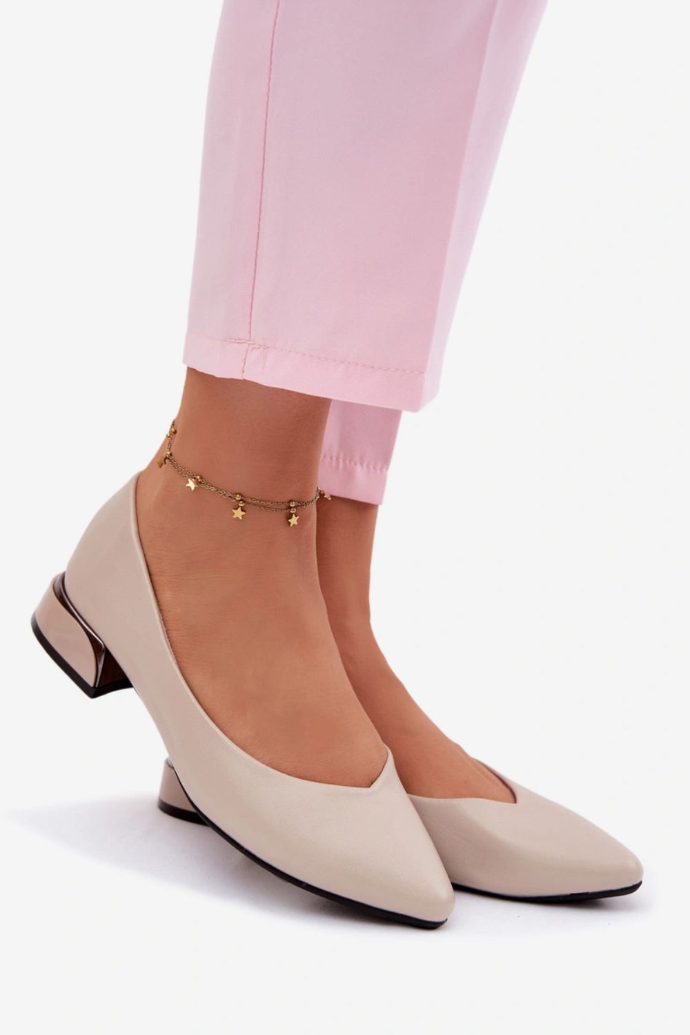 Step In Style Vinceza Beige Ballet Flats - view 3