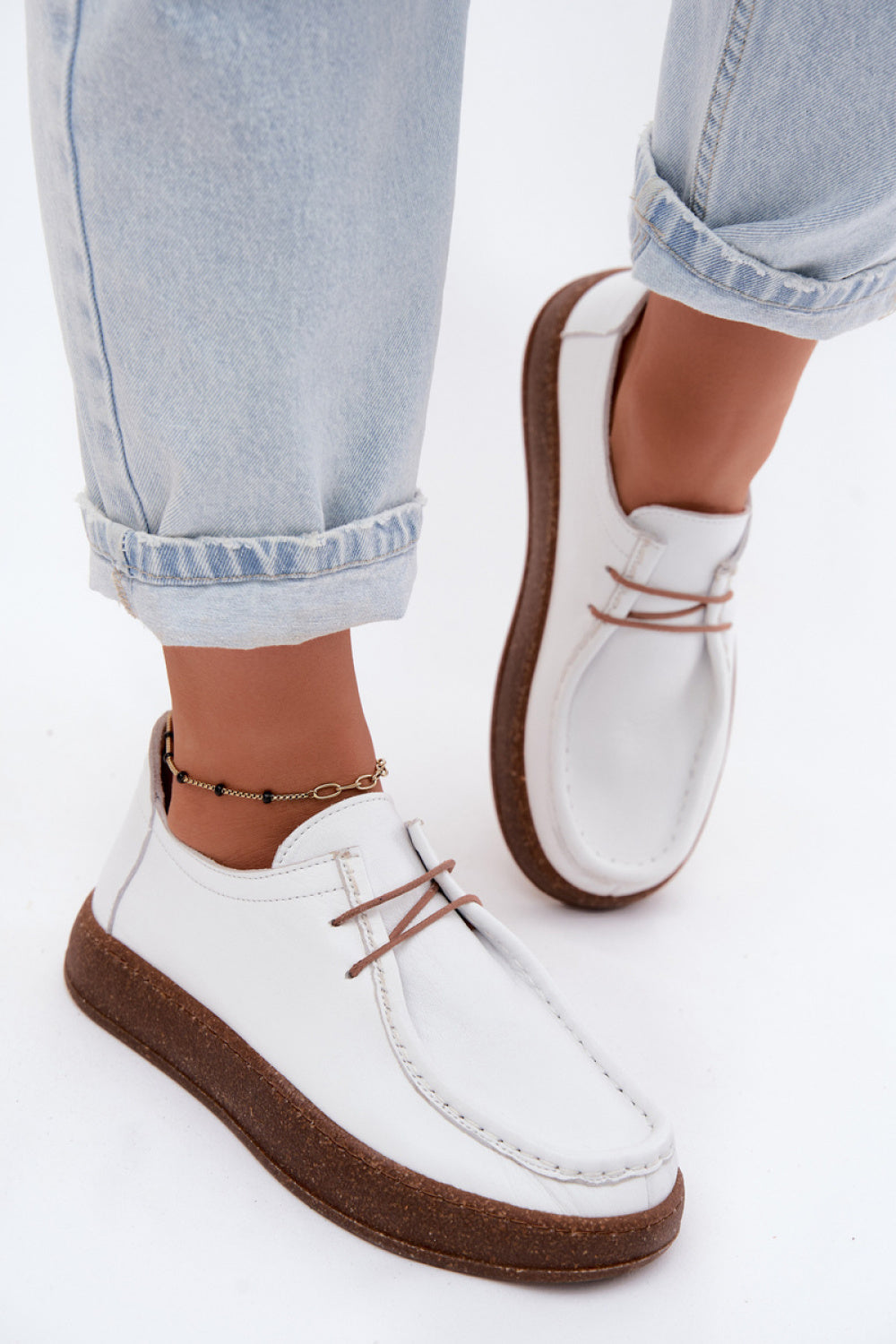 Step In Style Artiker White Platform Shoes - view 3