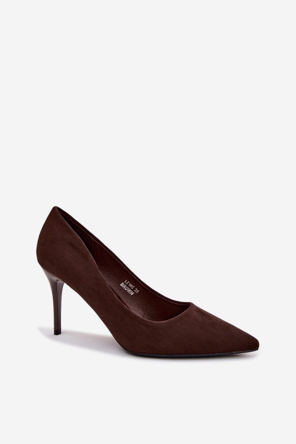 Step In Style Tropessa Chocolate Suede Stiletto High Heels - view 2