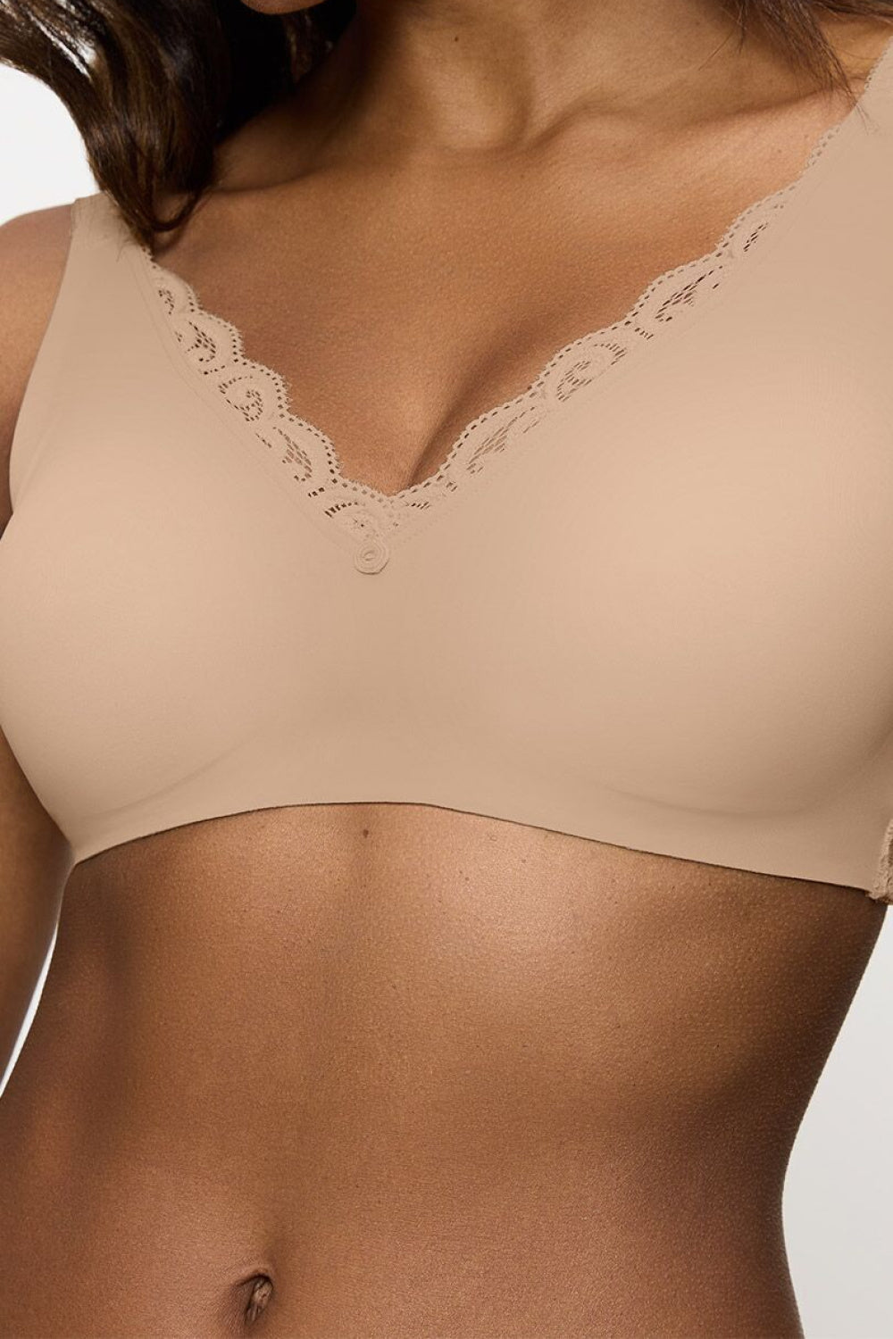 Triumph Amourette Nude Lace Padded Bra - view 4