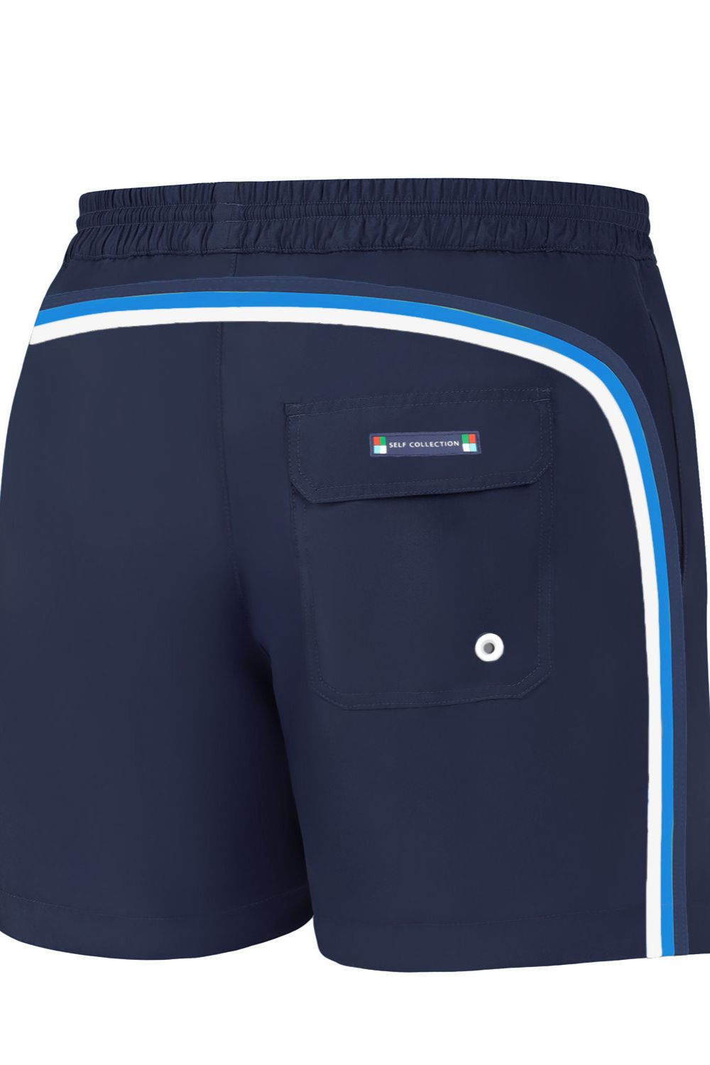 Barontex Navy Striped Men's Swim Briefs - view 2