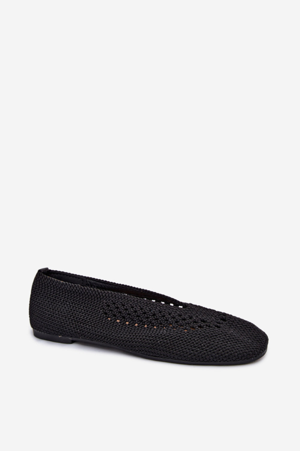 Step In Style Hibisca Black Ballet Flats - view 2