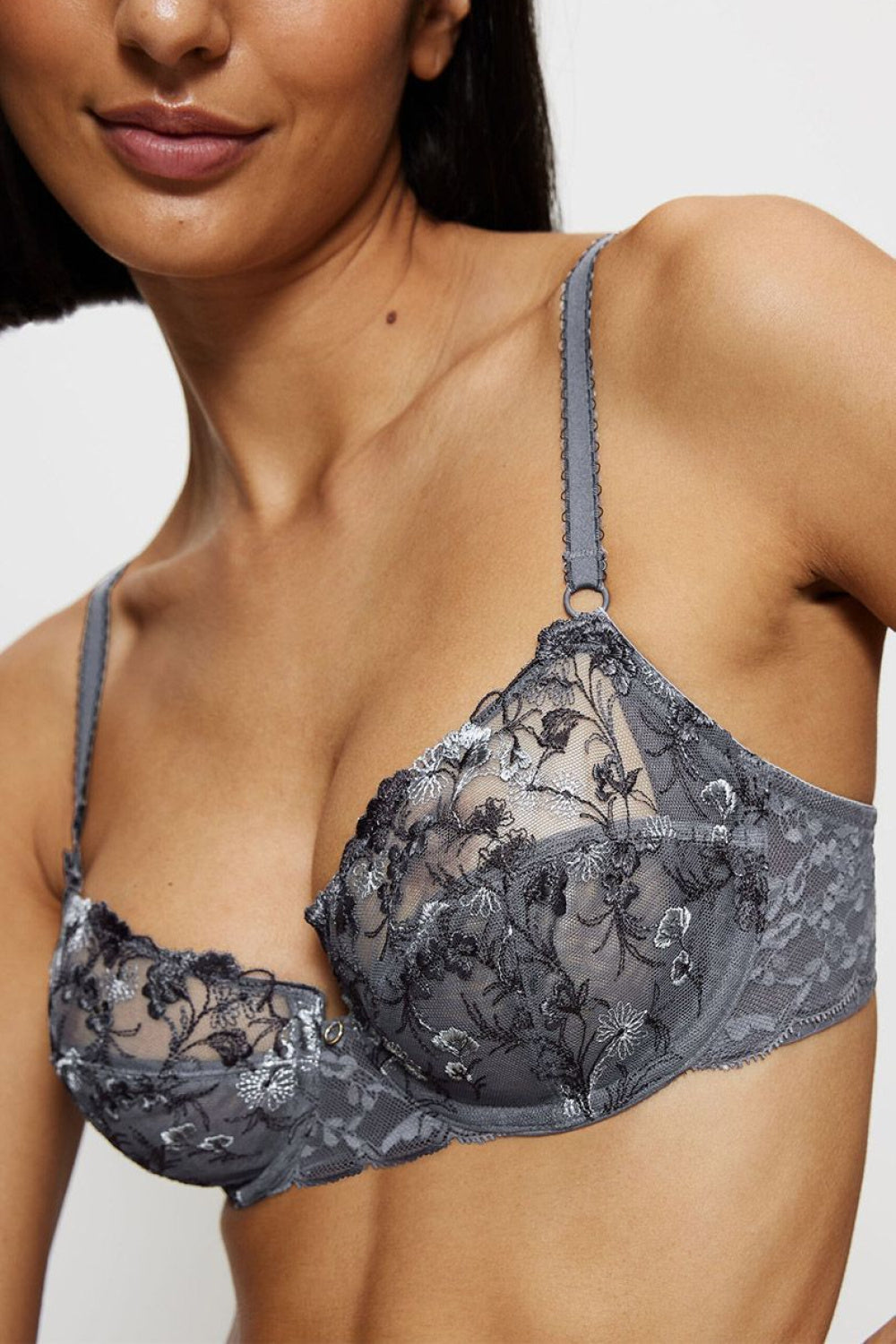 Triumph Sensual Spotlight W Graphite Lace Padded Soft Bra - view 2