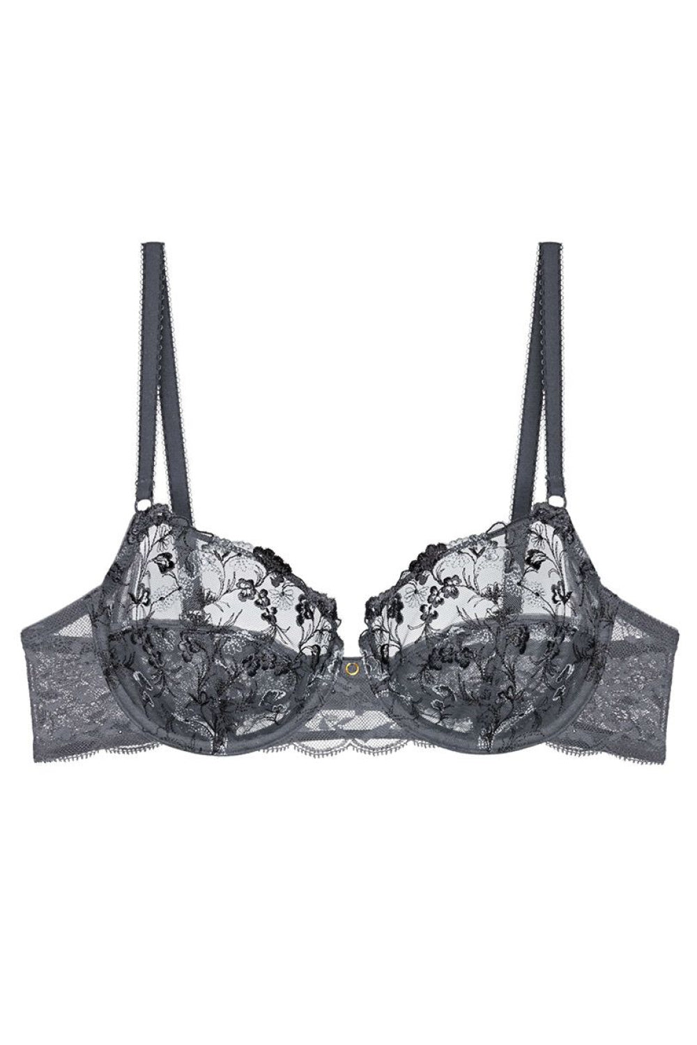Triumph Sensual Spotlight W Graphite Lace Padded Soft Bra - view 4