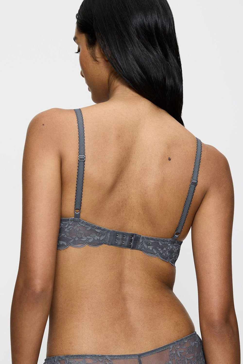 Triumph Sensual Spotlight Graphite Lace Underwired Padded Bra - view 3