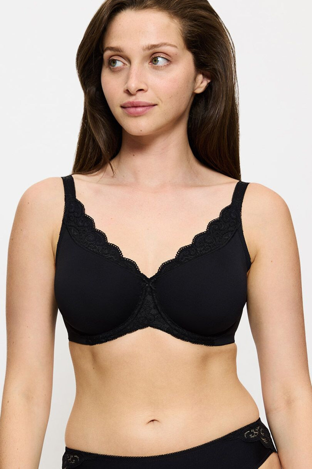 Triumph Amourette Black Underwired Soft Bra