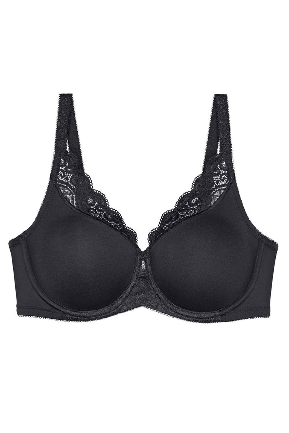 Triumph Amourette Black Underwired Soft Bra - view 2