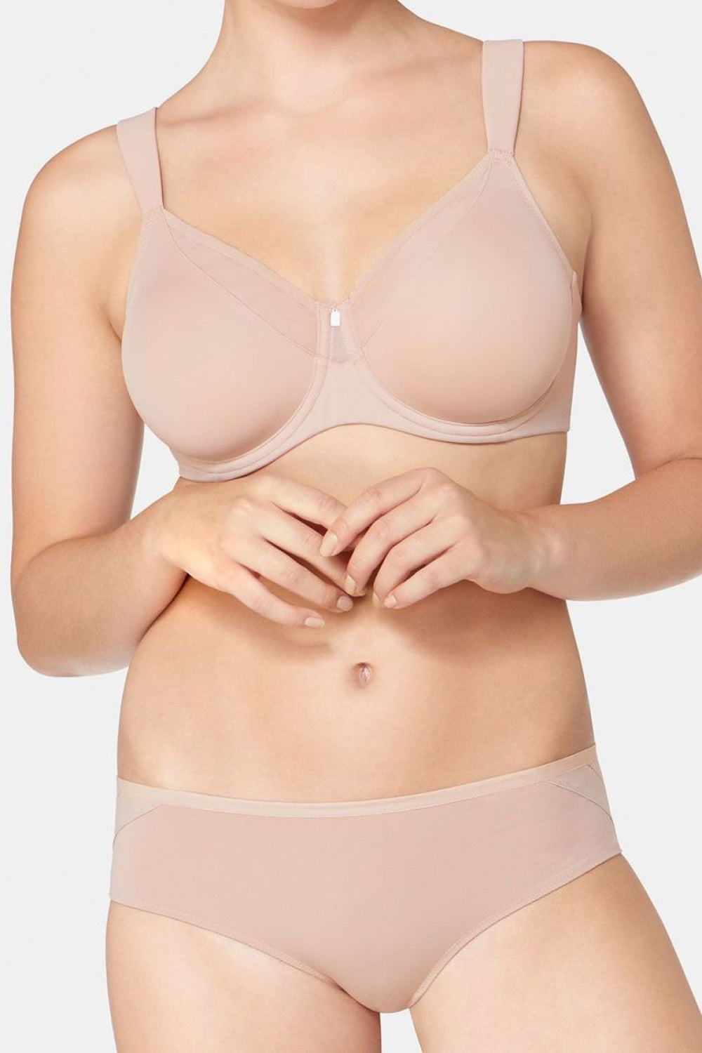 Triumph True Shape Sensation Nude Mesh Underwired Soft Bra - view 2