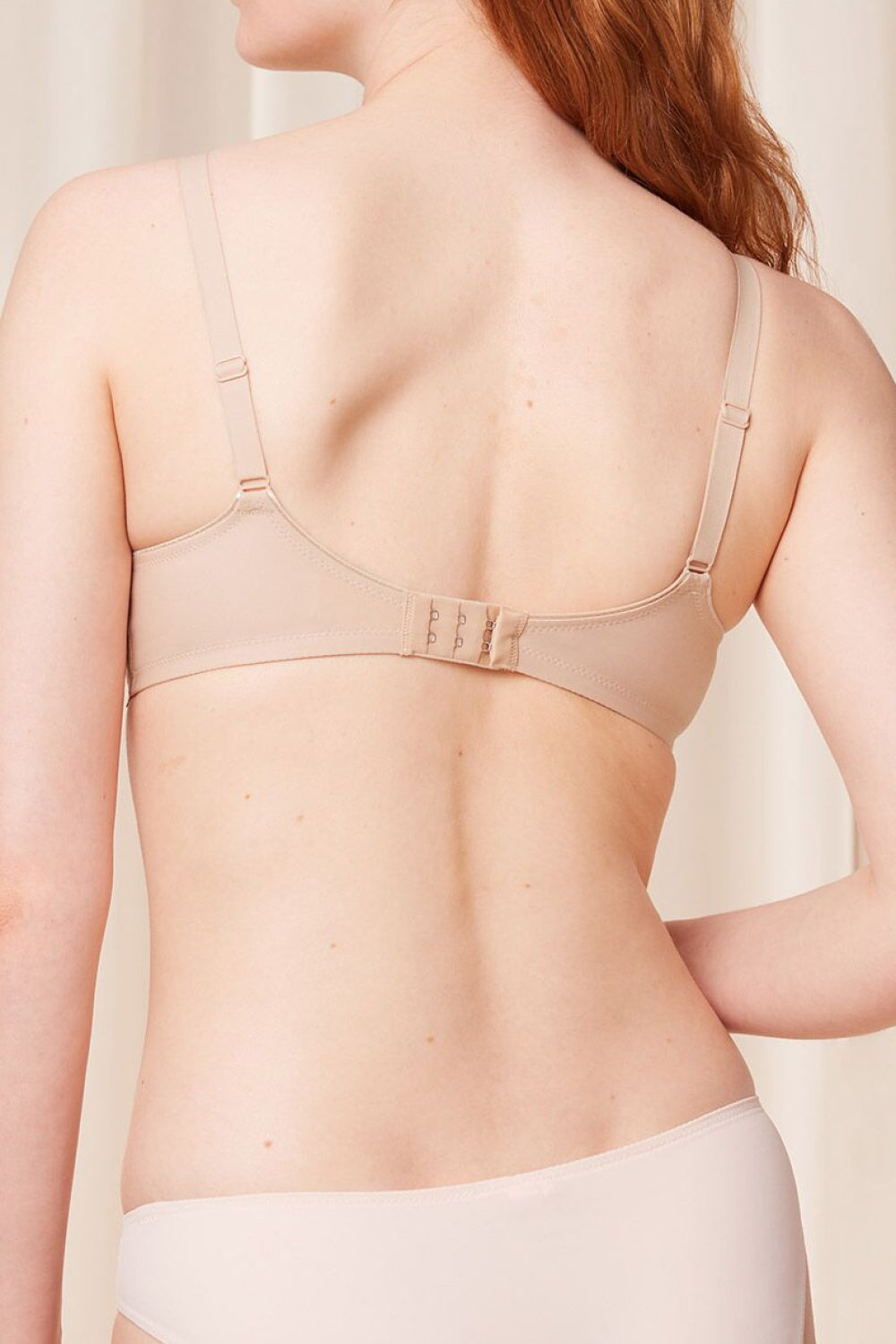 Triumph Modern Lace Cotton Nude Polyamide Lace Underwired Soft Bra - view 3