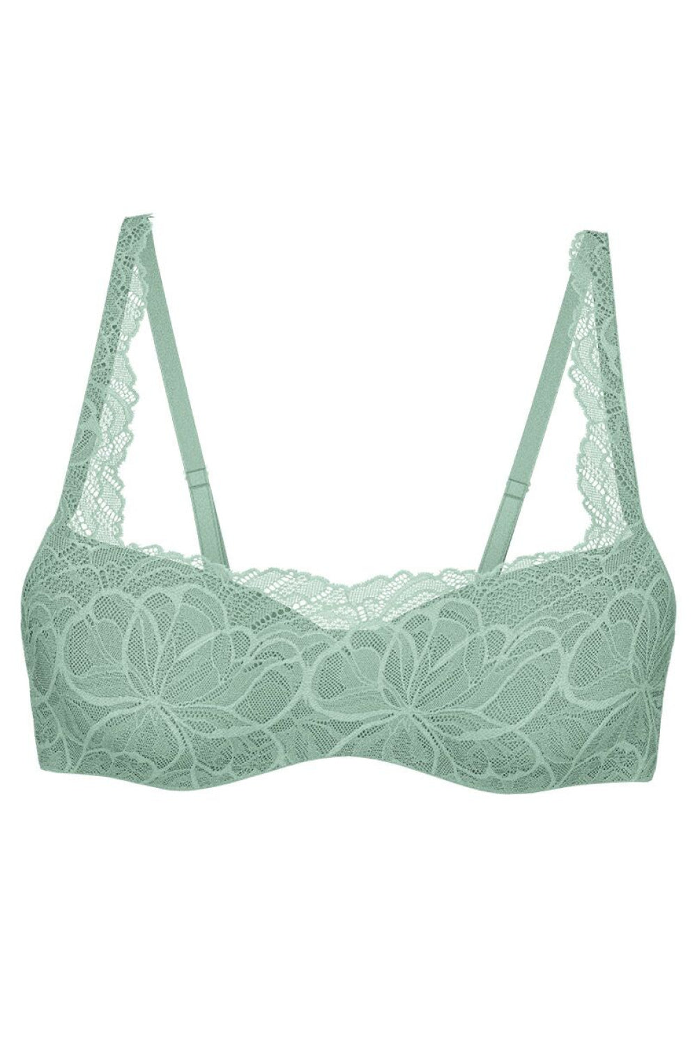 Triumph Pistachio Lace Padded Strapless Bra - view 2