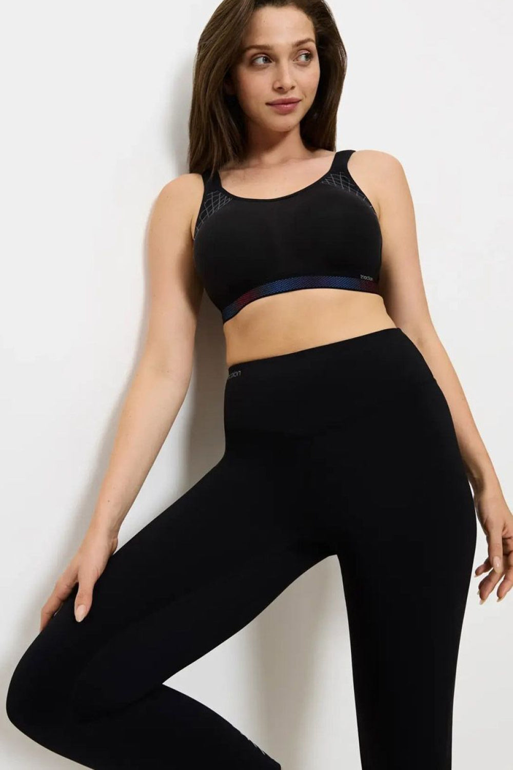 Triumph Triaction Cardio Cloud Black Padded Sports Bra - view 2