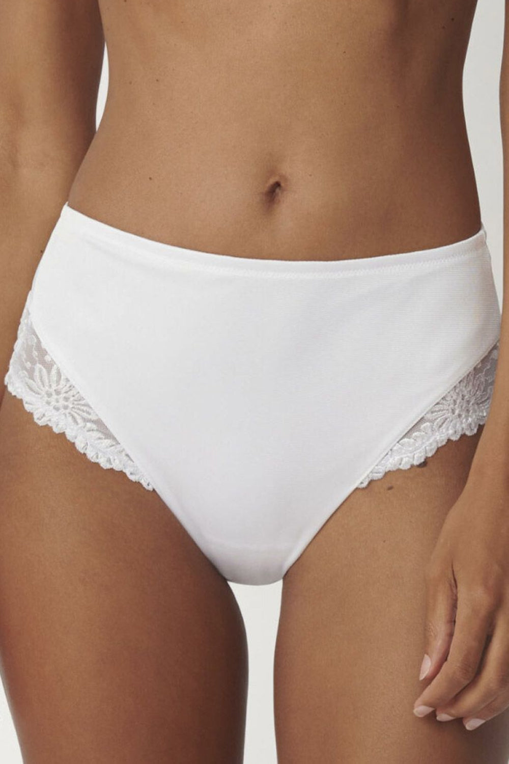 Triumph Ladyform White High Waisted Knickers