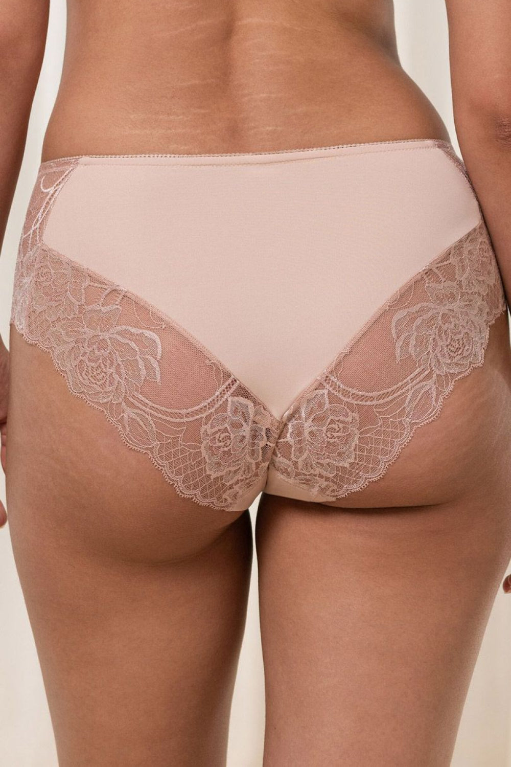 Triumph Wild Peony Florale Powder Beige Lace Floral Knickers - view 3