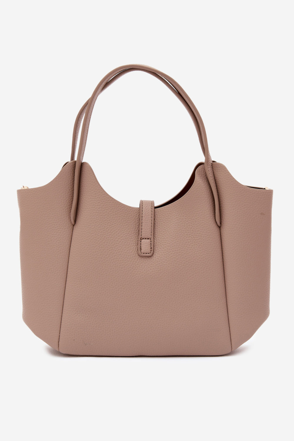 Step In Style Toffee Beige Faux Leather Handbag - view 3