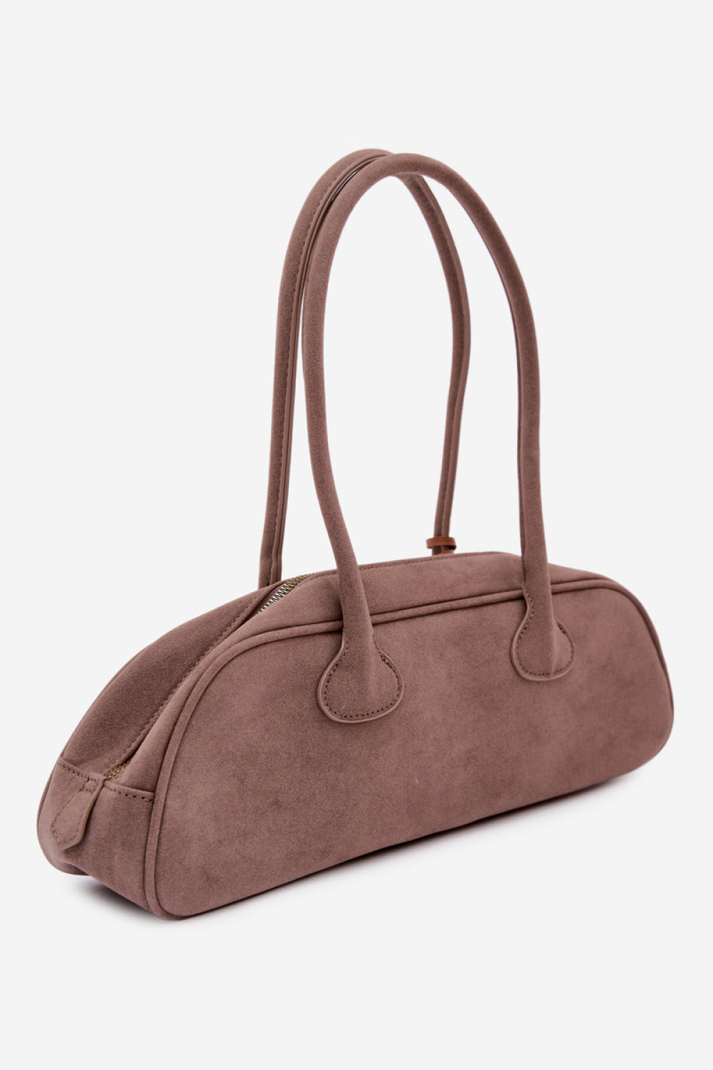 Step In Style Annette Taupe Faux Suede Handbag - view 3