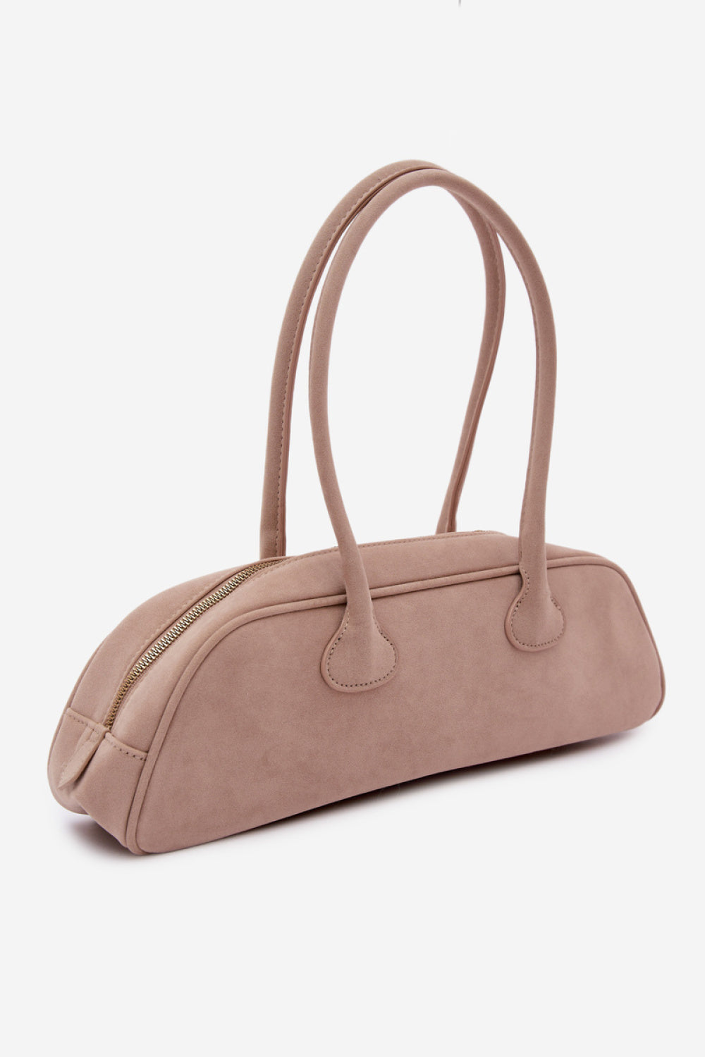 Step In Style Annette Beige Faux Suede Handbag - view 3