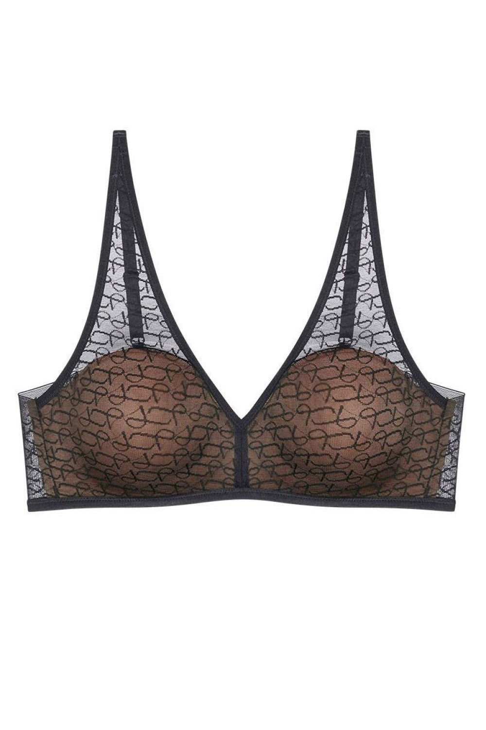 Triumph Signature Sheer P Black Lace Padded Bra - view 4