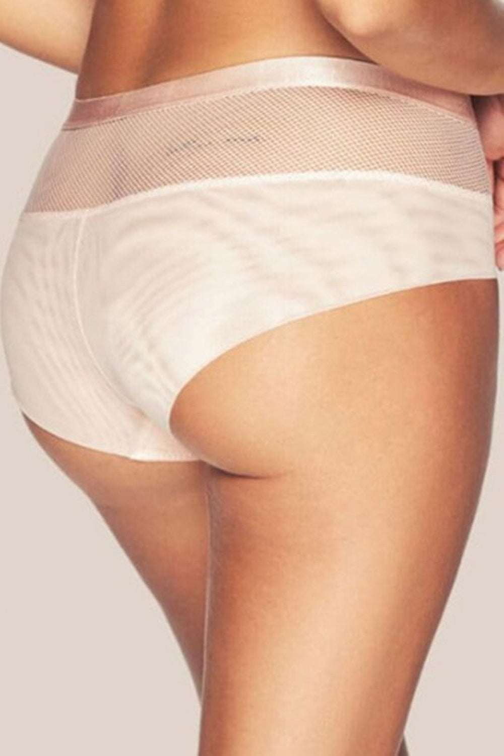 Kinga Lara Pink Mesh Knickers - view 3