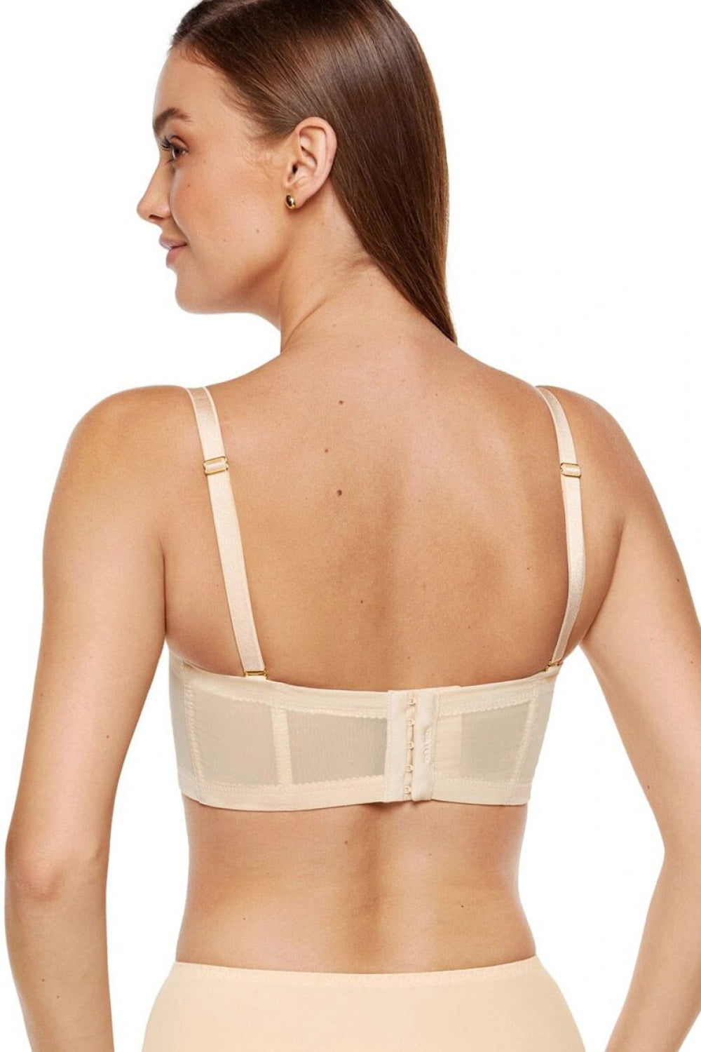 Gorteks Libra Beige Strapless Padded Bra - view 3