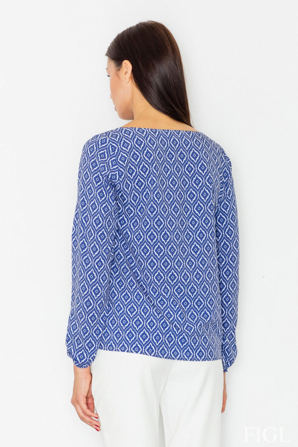 Figl Multicolour Long Sleeve Blouse - view 3