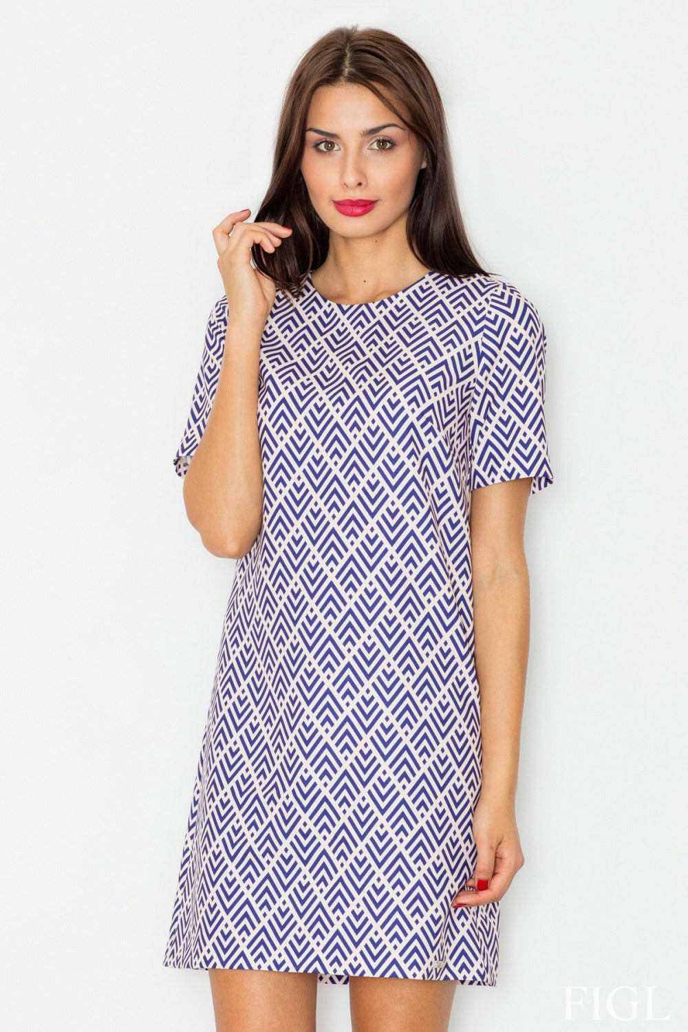 Figl Multicolour Flared Dress