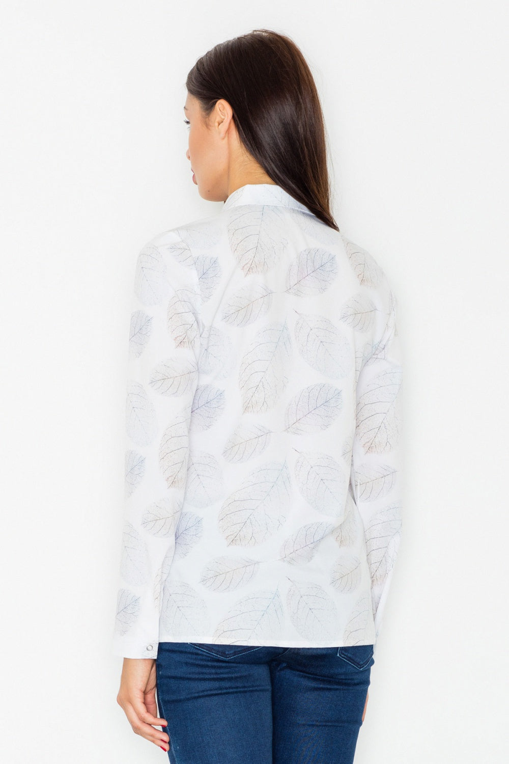 Figl White Long Sleeve Top - view 3